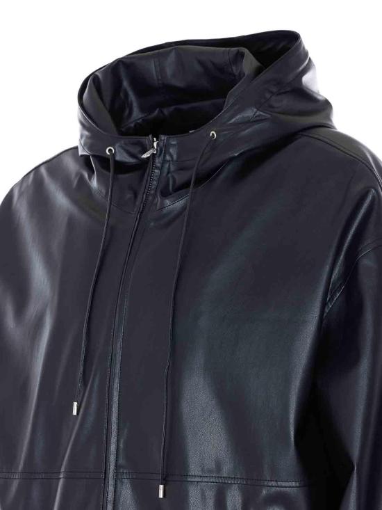 26SS 던스트 가죽 자켓 UDJU6A101BKBLACK Black - DUNST