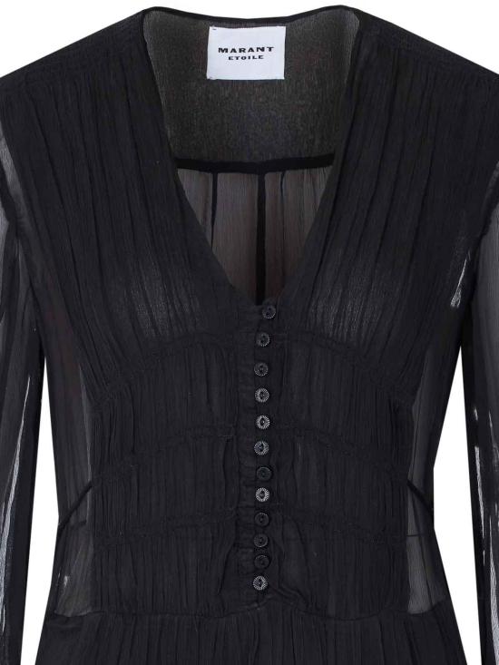 26SS 이자벨마랑에뚜왈 미디 스커트 RO0798FBD1J08E01BK Black - ISABEL MARANT ETOILE