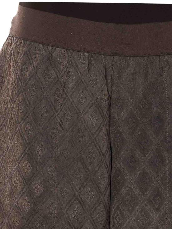 26SS 우마 왕 플레어 팬츠 UP3007UW690 Brown - UMA WANG