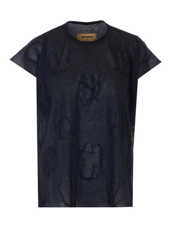 26SS 우마 왕 민소매 티셔츠 UK7122UW900 Black