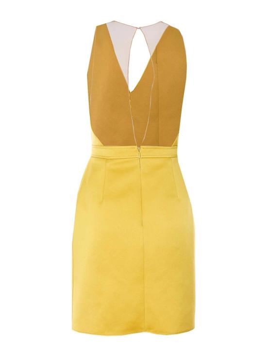 26SS 엘리자베타프랜치 미디 스커트 TB00161E2EV4 Yellow - ELISABETTA FRANCHI