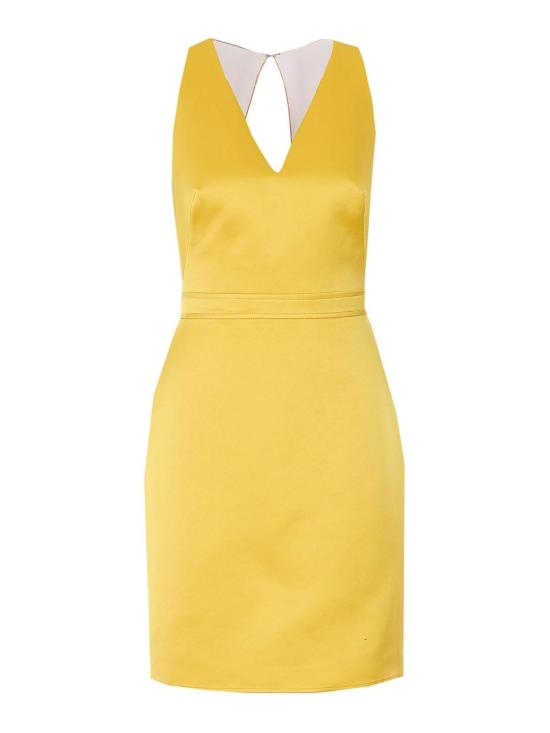 26SS 엘리자베타프랜치 미디 스커트 TB00161E2EV4 Yellow - ELISABETTA FRANCHI