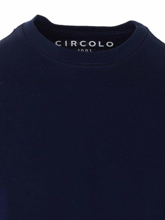 26SS 치르콜로1901 반팔 티셔츠 CN5206447 Blue - CIRCOLO 1901