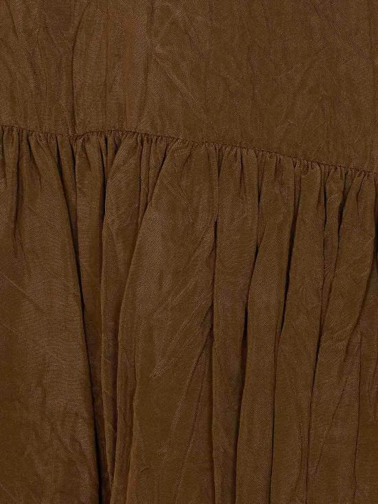 26SS 우마 왕 미디 스커트 UP5007UW240 Green - UMA WANG