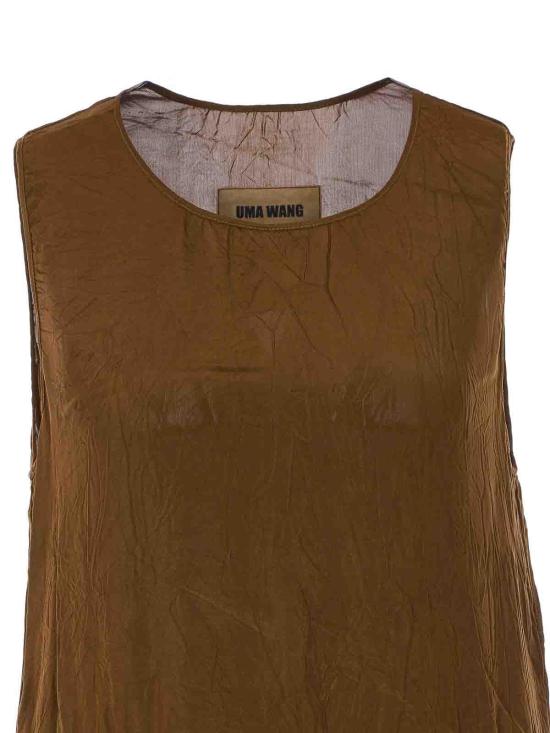 26SS 우마 왕 미디 스커트 UP5007UW240 Green - UMA WANG