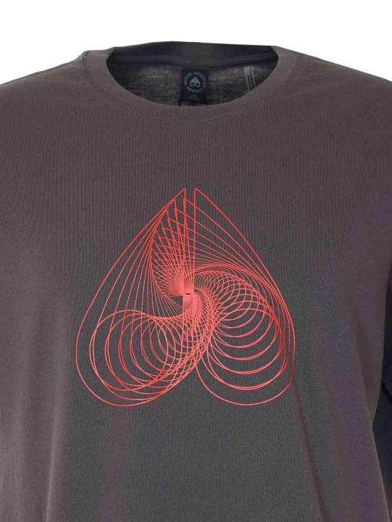 26SS 무스너클 반팔 티셔츠 M16MT7331542 Grey - MOOSE KNUCKLES