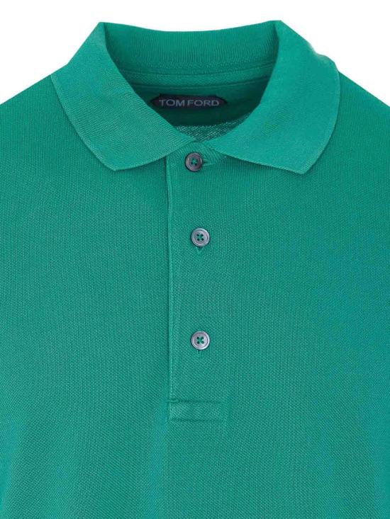 26SS 톰포드 폴로 티셔츠 JPS011JMT013GBI Green - TOMFORD