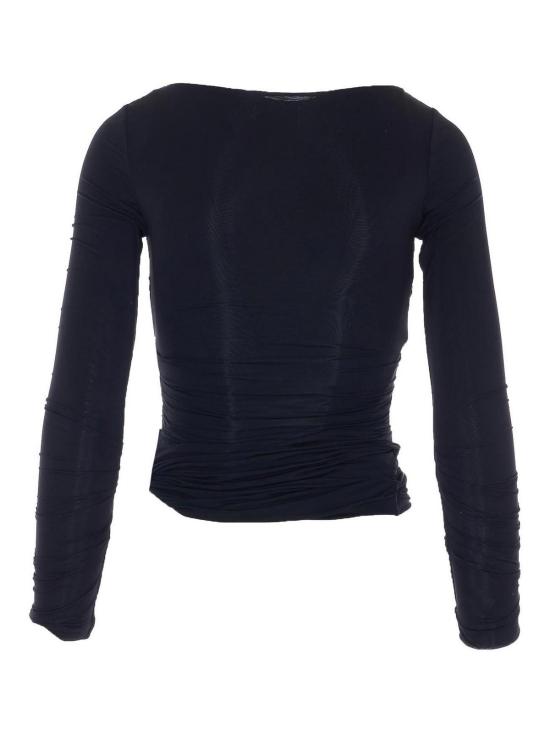 26SS 엘리자베타프랜치 민소매 티셔츠 MD02962E2110 Black - ELISABETTA FRANCHI