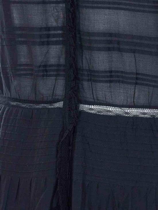 26SS 이자벨마랑에뚜왈 미디 스커트 RO0723FBD1J05E01BK Black - ISABEL MARANT ETOILE