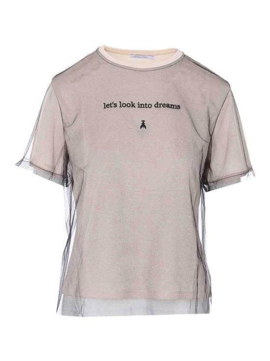 26SS 파트리지아페페 민소매 티셔츠 8M1815J370J4U3 White