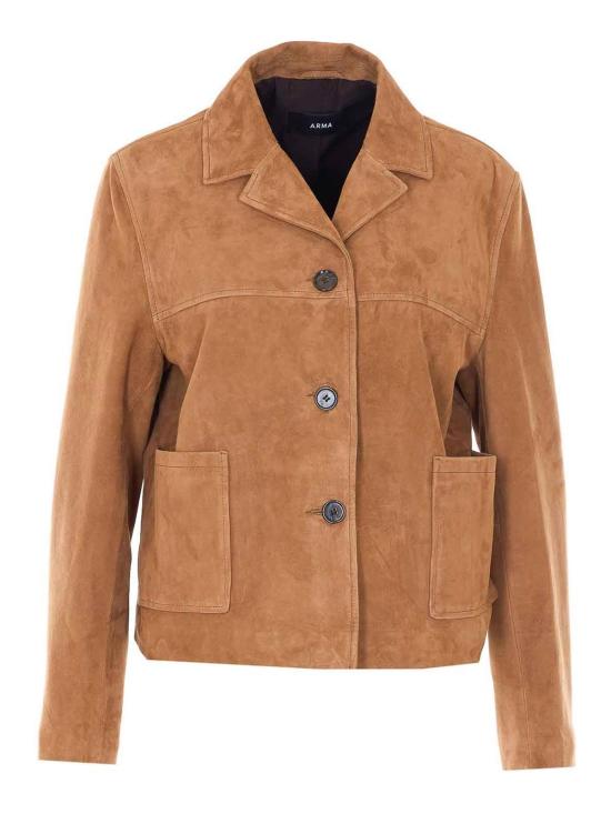 26SS 아르마 가죽 자켓 006L26108902WHISKEY Brown