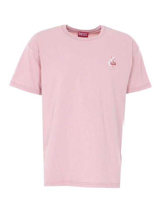 26SS 디젤 반팔 티셔츠 A220050PLAT33L Nude Neutrals