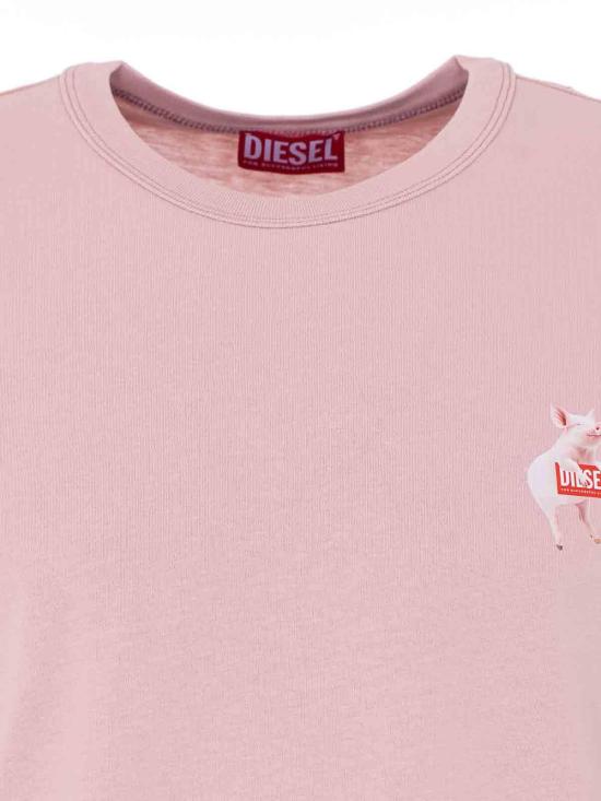 26SS 디젤 반팔 티셔츠 A220050PLAT33L Nude Neutrals - DIESEL