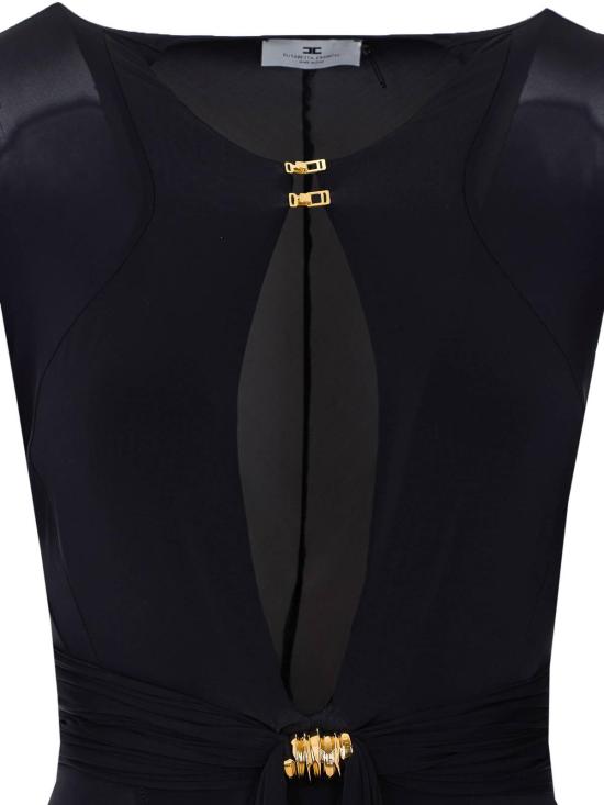 26SS 엘리자베타프랜치 민소매 티셔츠 BO02462E2110 Black - ELISABETTA FRANCHI