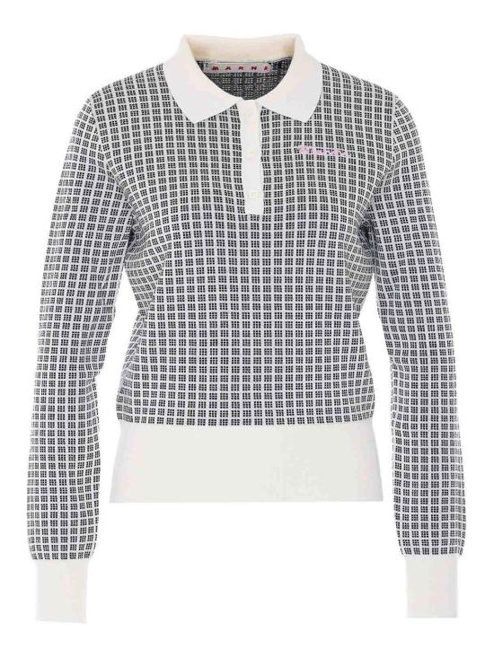 26SS 마르니 폴로 티셔츠 POMD0063Q0UFZ633CHN99 Grey