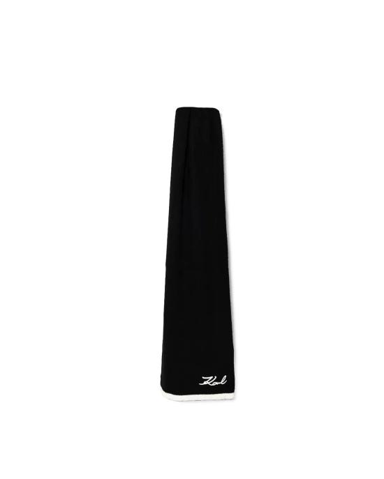  칼라거펠트 머플러/스카프 246W3307 998 black white NERO BIANCO