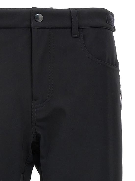  발렌시아가 스트레이트 팬츠 5포켓 스키 3b 스포츠 아이콘 팬츠 블랙 - BALENCIAGA