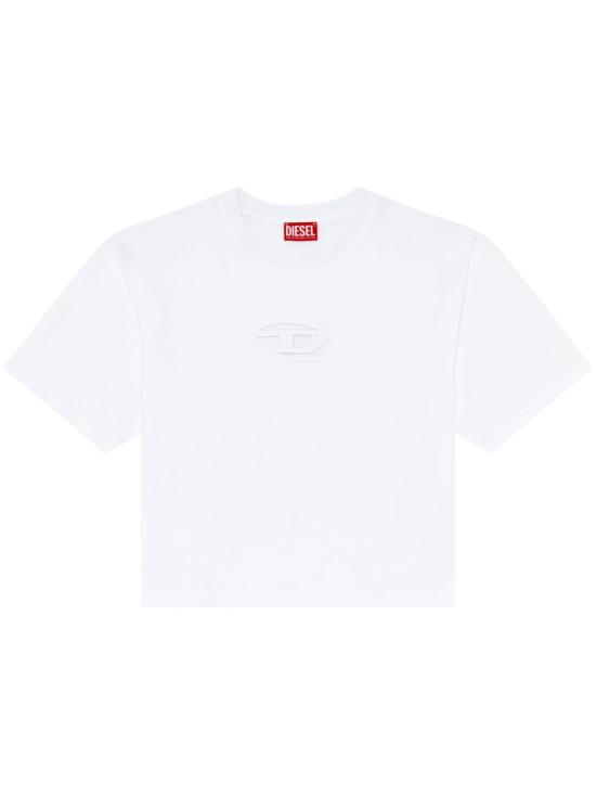 26SS 디젤 반팔 티셔츠 A15096 0NIAX100 White