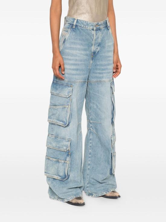 26SS 디젤 데님 팬츠 A13316 0DBCX01 Clear Blue - DIESEL