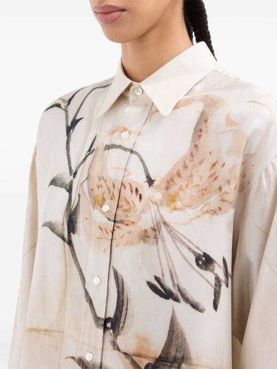 26SS 피에르루이마샤 셔츠 ALOE S CML10643 517718 101 Beige - PIERRE LOUIS MASCIA