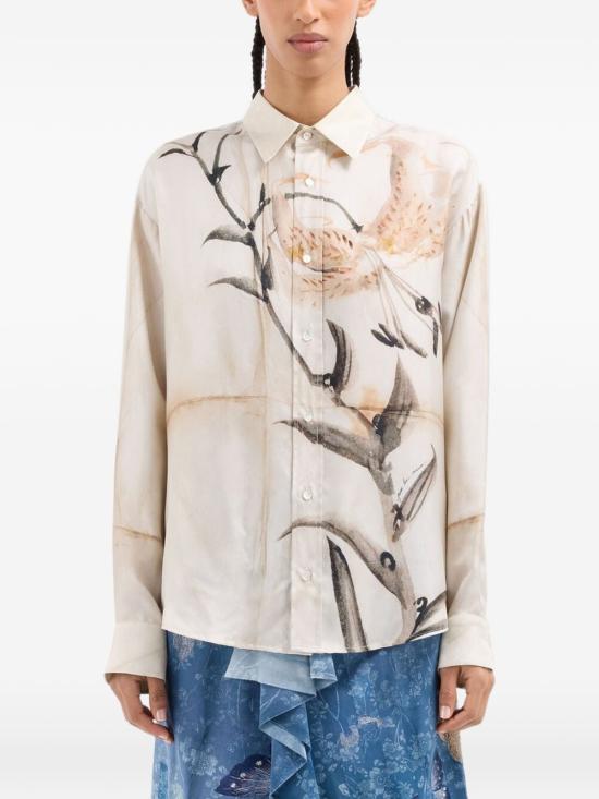 26SS 피에르루이마샤 셔츠 ALOE S CML10643 517718 101 Beige - PIERRE LOUIS MASCIA