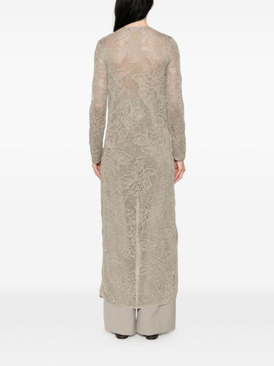 26SS 파비아나 필리피 가디건 MAD276F507 D8641274 Kaki - FABIANA FILIPPI