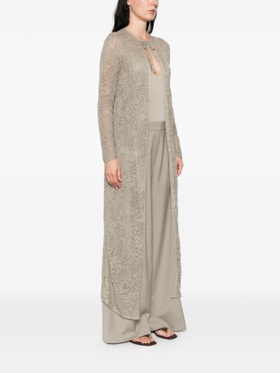 26SS 파비아나 필리피 가디건 MAD276F507 D8641274 Kaki - FABIANA FILIPPI