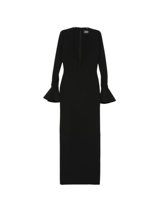 26SS 솔러스런던 롱 원피스 OS47028 BLACK Nero