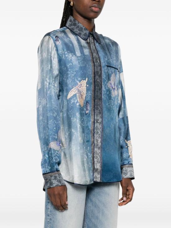 26SS 피에르루이마샤 셔츠 ALOE S CML10642 517943 101 Clear Blue - PIERRE LOUIS MASCIA