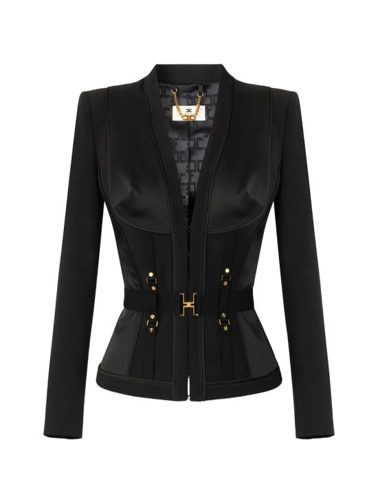 26SS 엘리자베타프랜치 수트 자켓 GI23362E2 110 BLACK