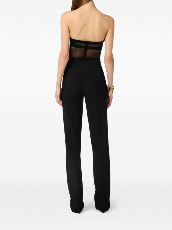 26SS 엘리자베타프랜치 바디수트 티셔츠 BO02662E2 110 Black - ELISABETTA FRANCHI