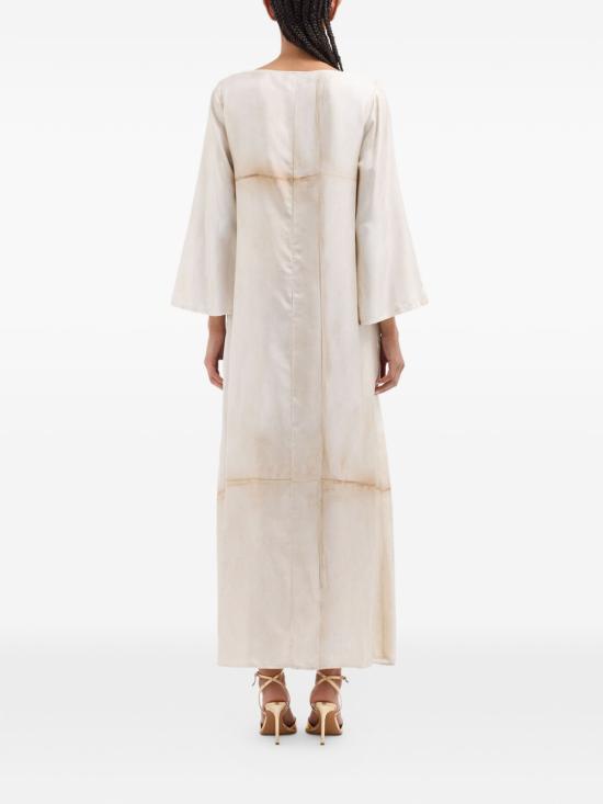 26SS 피에르루이마샤 롱 원피스 ALOE S AB12602 518045 101 Beige - PIERRE LOUIS MASCIA