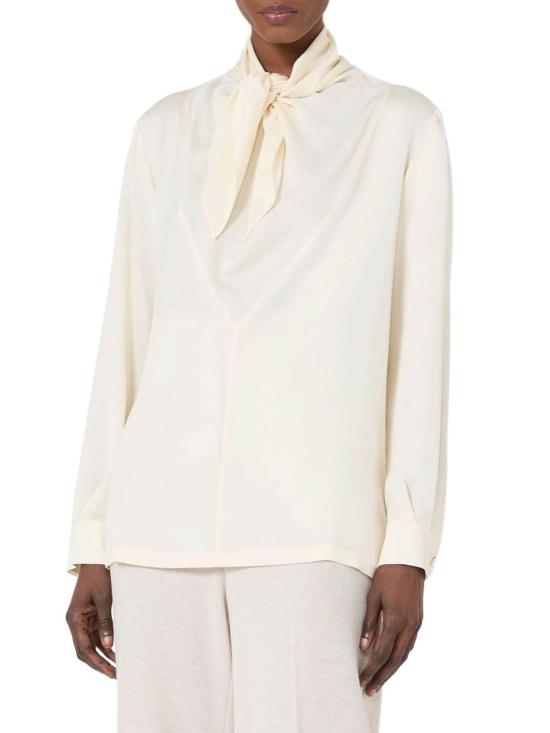 25FW 막스마라 블라우스 261111E20 White - MAX MARA