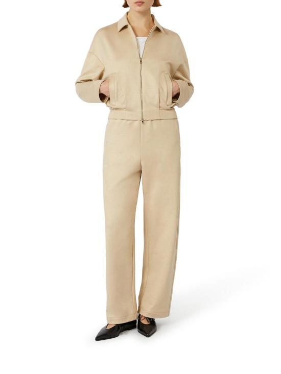 25FW 막스마라 트레이닝/조거 팬츠 252179E20 Nude Neutrals - MAX MARA