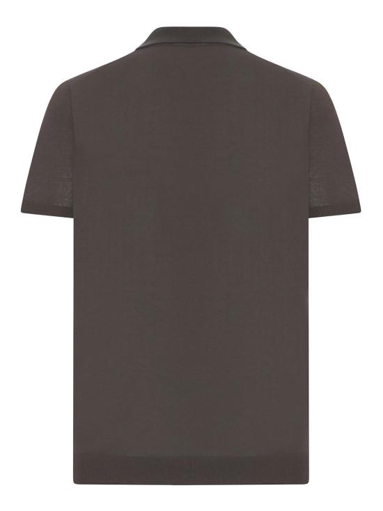 26SS 로베르토 콜리나 폴로 티셔츠 261MYA1012408 Brown - ROBERTO COLLINA