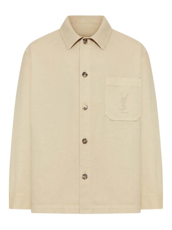 26SS 생로랑 셔츠 861004Y04VD8441 Nude Neutrals