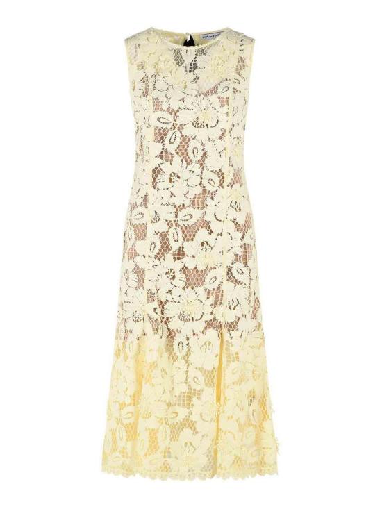 26SS 셀프 포트레이트 미디 스커트 SS26094MYYELLOW Yellow