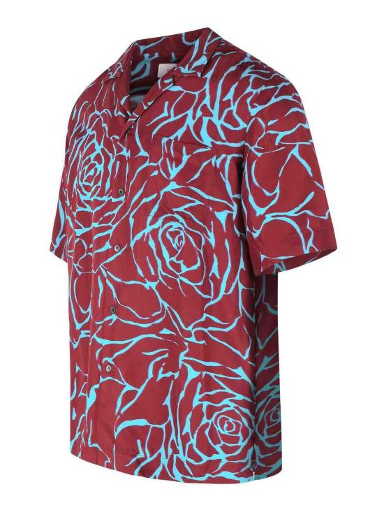 26SS 드리스 반 노튼 셔츠 207423244358 Dark Red - DRIES VAN NOTEN