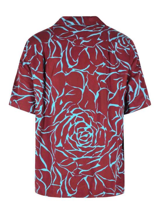 26SS 드리스 반 노튼 셔츠 207423244358 Dark Red - DRIES VAN NOTEN