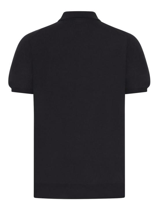 26SS 키톤 폴로 티셔츠 UMKX33ZK501LK5 Black - KITON