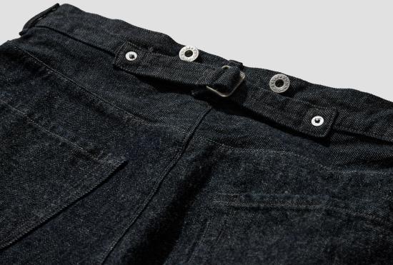 26SS 나이스니스 데님 팬츠 샤키 - 로우 데님 트위스트 진 NN-1803T17 블루 - NICENESS