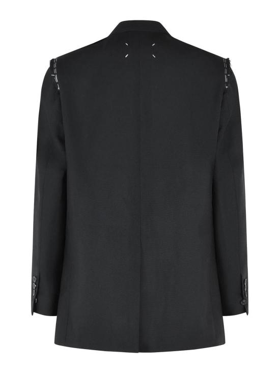 26SS 마르지엘라 울 싱글 브레스티드 블레이저 S50BN0549M35745900 Black - MAISON MARGIELA