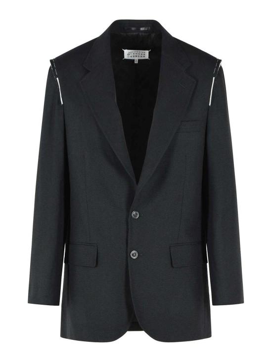 26SS 마르지엘라 울 싱글 브레스티드 블레이저 S50BN0549M35745900 Black