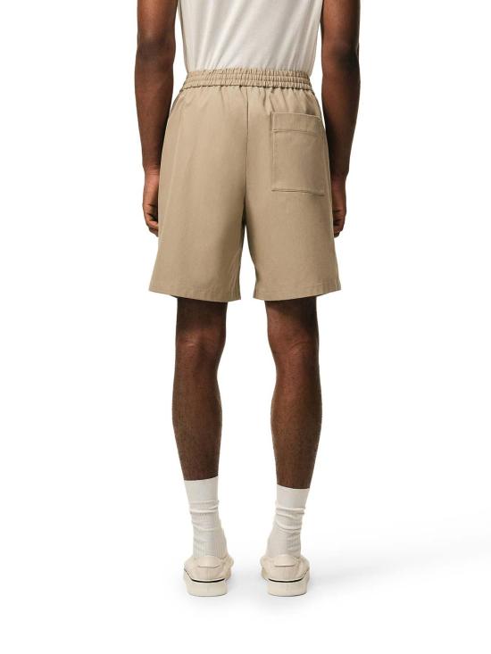 26SS 아미 코튼 엘라스티케이티드 웨이스트 아미 드 하트 쇼츠 HSO835CO0132A036 Nude Neutrals - AMI