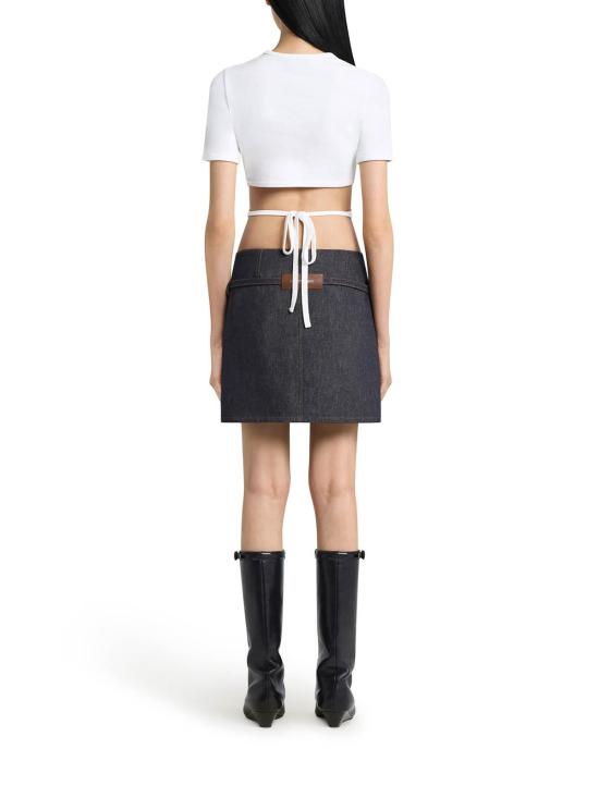 26SS 쿠레쥬 반팔 티셔츠 226JTS256JS02030001 White - COURREGES