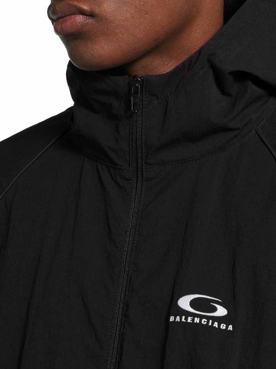 26SS 발렌시아가 자켓 866529TUO051000 Black - BALENCIAGA