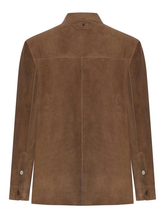 26SS 살바토레 산토로 셔츠 50518UDNOTERRA Brown - SALVATORE SANTORO