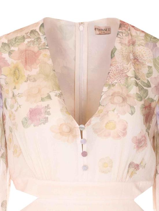 26SS 트윈셋 미디 스커트 261TT256113588 White - TWINSET