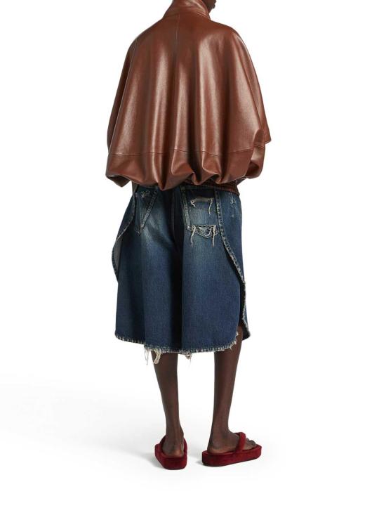 26SS 발렌시아가 숏팬츠 872219TRW614060 Blue - BALENCIAGA