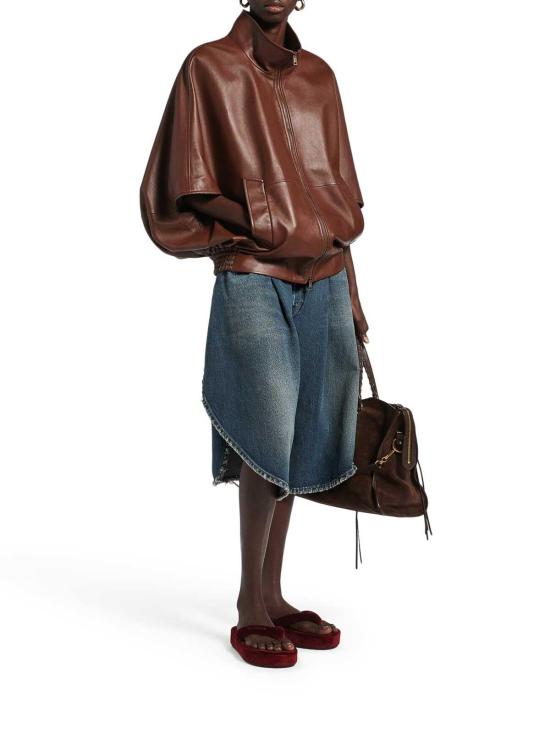 26SS 발렌시아가 숏팬츠 872219TRW614060 Blue - BALENCIAGA